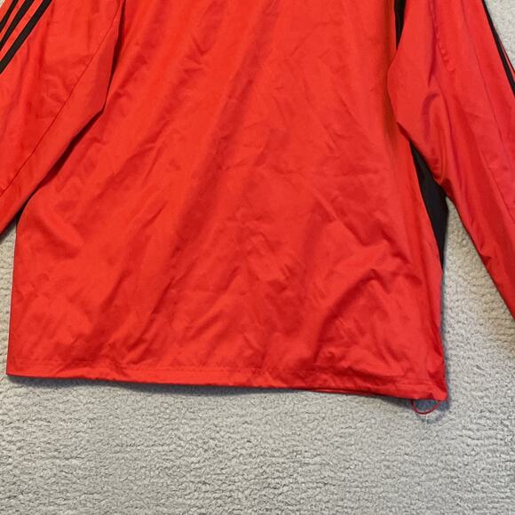 Adidas 3 Stripe RN#88387 CA#40312 Black And Red Jacket Men's Small - Picture 10 of 14